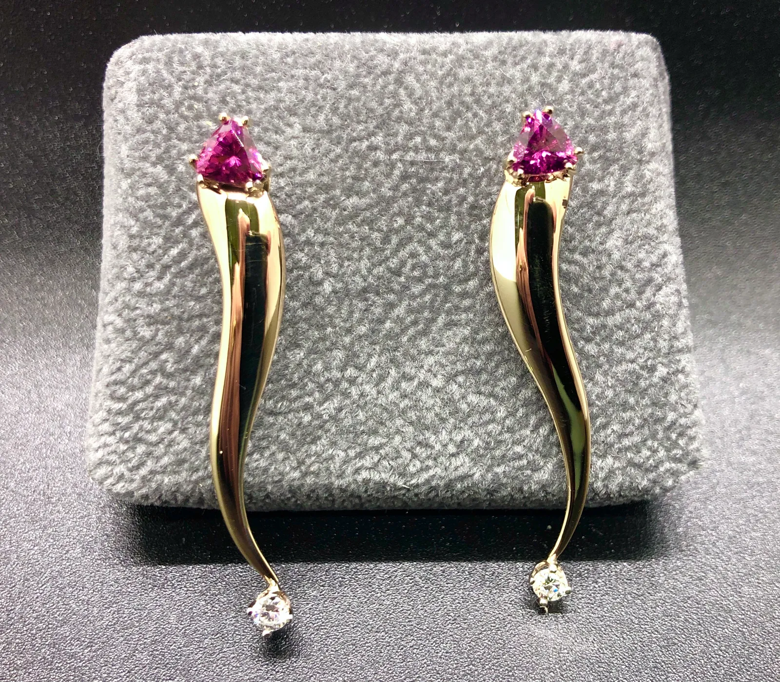 Amethyst Drop Earrings